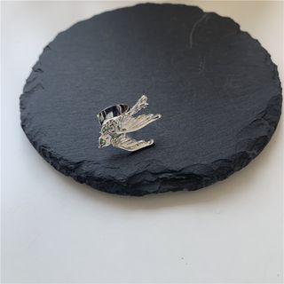 Bird Ear Cuff 1 Piece - Bird - Silver - One Size