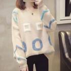 Fleece Patterned Sweater