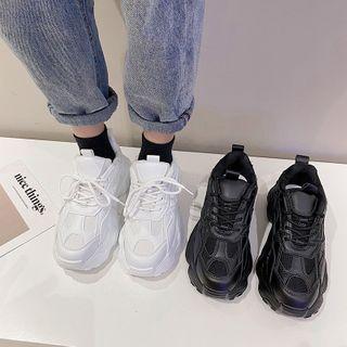 Mesh Chunky Sneakers