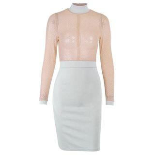 Mock Two-piece Bodycon Dress