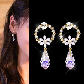 Wreath Earring As Shown In Figure - One Size