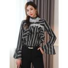 Frilled Pattern Blouse