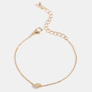 Alloy Heart Bracelet Bracelet - One Size