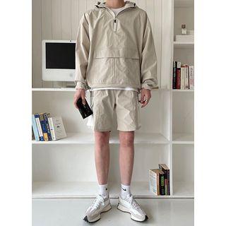 Two-tone Track Shorts