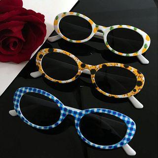 Retro Printed Sunglasses
