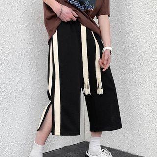 Two Tone Capri Pants