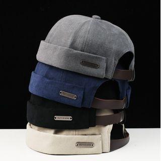 Metal-accent Brimless Cap