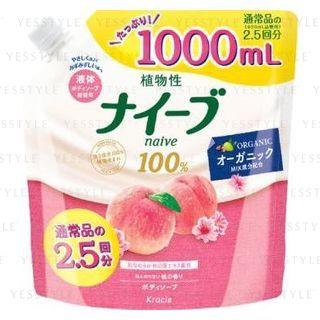 Kracie - Na Ve Body Wash (peach Leaf) (refill) 1000ml
