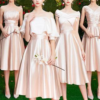 A-line Midi Evening Dress (various Designs)