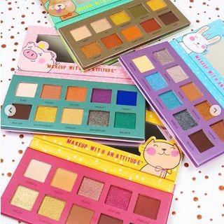 Rude  - Party Animals 10 Eyeshadow Palette