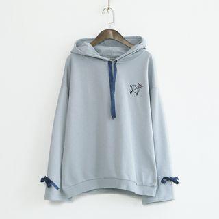Arrow Embroidered Hoodie