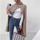 Turtle-neck Two-way Knit Dress