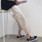 Label Tag Cropped Pants