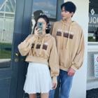 Couple Matching Lettering Hoodie (various Designs)