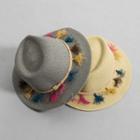 Colored-tassel Panama Hat