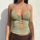 O-ring Cut-out Camisole Top