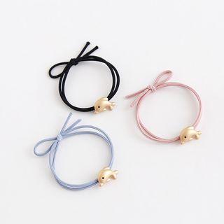 Alloy Dolphin Hair Tie