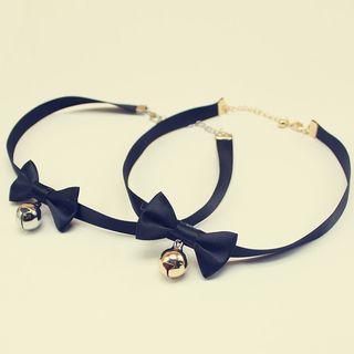 Bow & Bell Choker