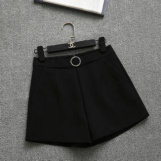 Round Buckled Shorts