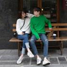 Couple Round-neck Knit Top