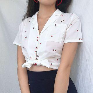 Printed Short-sleeved Shirt