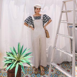 Pocket-detail Wide-leg Jumpsuit