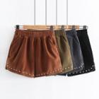 Elastic Waist Bead Shorts