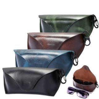 Genuine Leather Eyeglasses Case