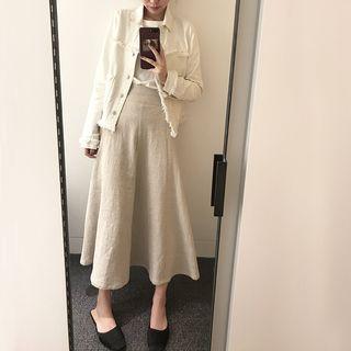 Maxi A-line Skirt