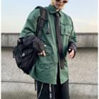 Elbow-sleeve Utility Shirt