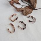 Leopard Print Acrylic Earring