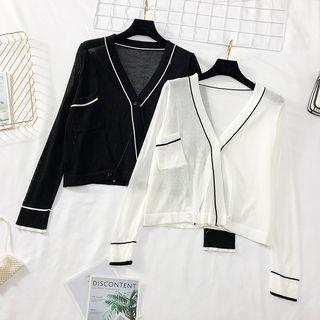 Sheer Light Knit Cardigan