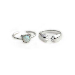 Bear Couple Ring