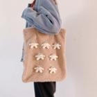 Bear Appliqu S Tote Bag