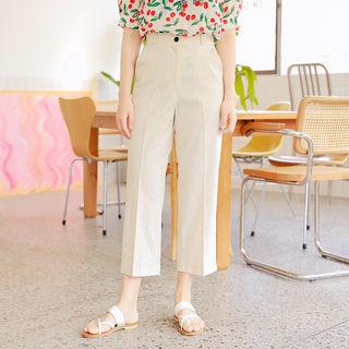 Magic Slacks Crop Wide-leg Dress Pants