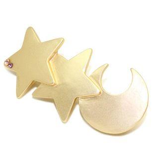 Star & Moon Hair Pin