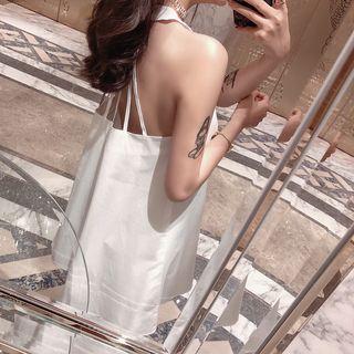 Strappy Back Sleeveless Shift Dress