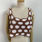 Knit Camisole Top Brown - 3xl