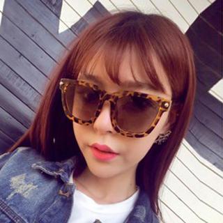 Thick Frame Square Sunglasses