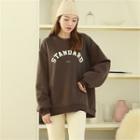 Standard Oversize Sweatshirt Dark Brown - One Size