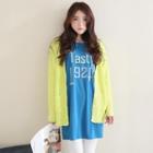 Pocket-front V-neck Cardigan