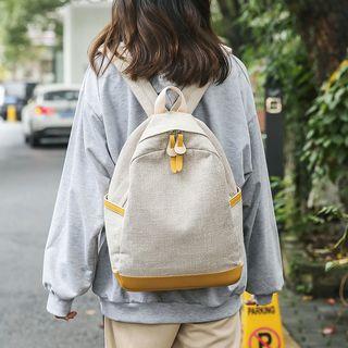 Linen Cotton Backpack