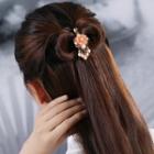 Faux Pearl Fringed Hair Clip As Shown In Figure - One Size
