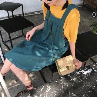 Plain Short-sleeve T-shirt / Jumper Dress