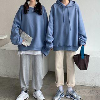 Plain Oversize Hoodie / Pullover