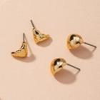 Textured Alloy Earring