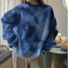 Tie-dye Sweater Blue - One Size