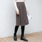 Flap Midi Skirt