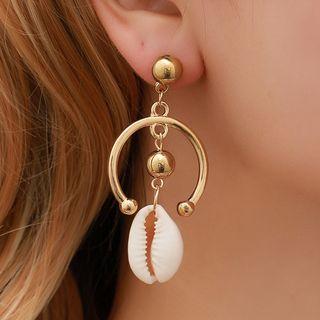 Seashell Dangle Earring 4536 - 01 - Kc Gold - One Size