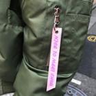 Lettering-tag Padded Flight Jacket